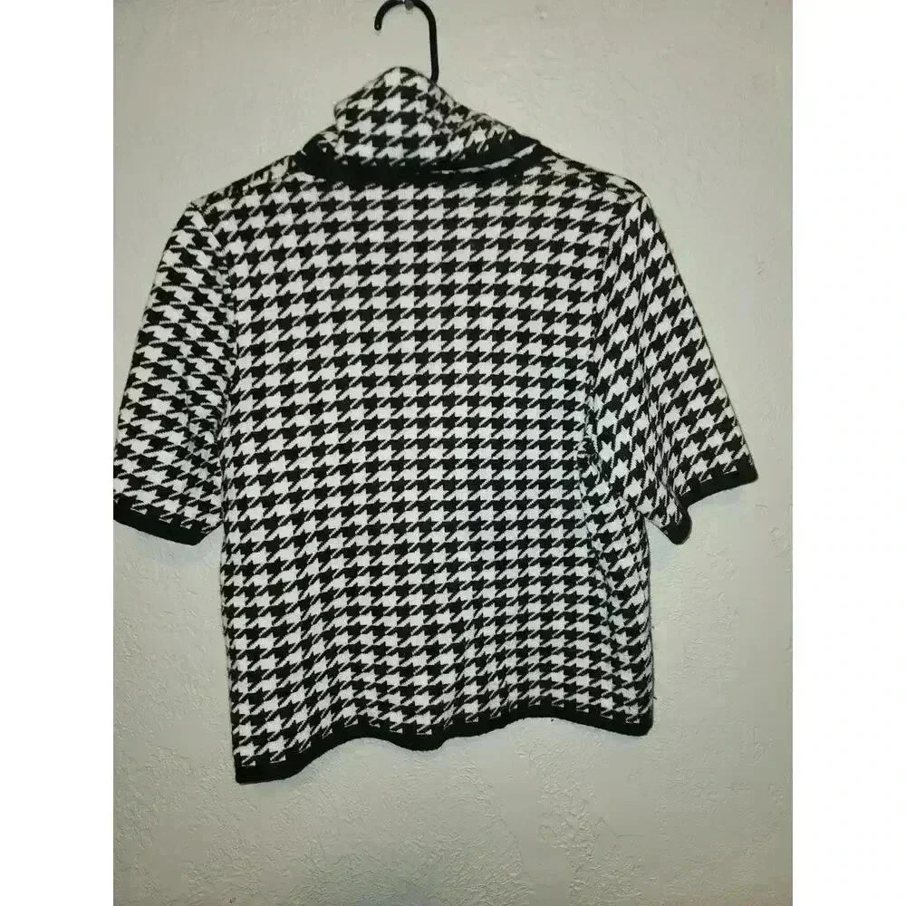 Alexandra Bartlett Top / Fur Collar Sweater / Size S - Picture 2 of 3